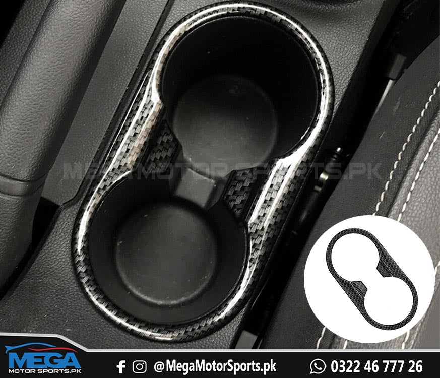 MG HS Carbon Fiber Cup Holder For 2020 2021