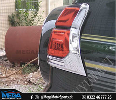 Toyota Prado Back lights Chrome Trims 2pc - Model 2009-2020