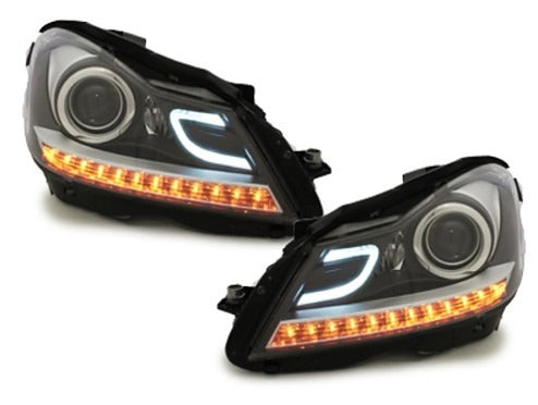 Mercedes C Class W204 Facelift Headlights 2012 - 2014
