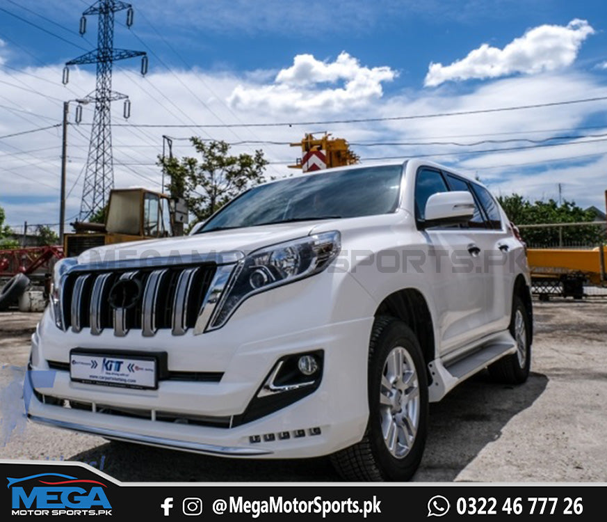 Toyota Prado FJ150 Front Bumper Modellista Style with LED  Model 2009 - 2018