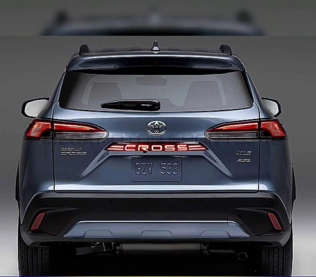 Toyota Corolla Cross Trunk LED Garnish For 2020 2021 2022