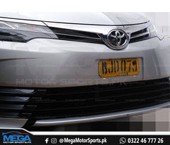 Toyota Corolla Facelift Chrome Upper Grill Model 2017-2020