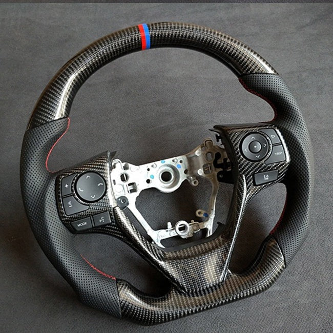 Toyota Corolla Carbon Fiber Steering Wheel For 2017 - 2021