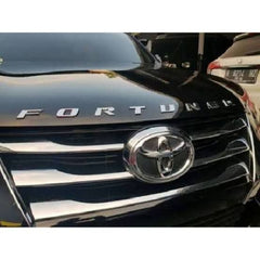 Toyota Fortuner Hood Chrome Garnish - Model 2016-2020
