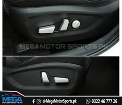 KIA Sportage Chrome Electric Seat Button Covers For 2020 2021