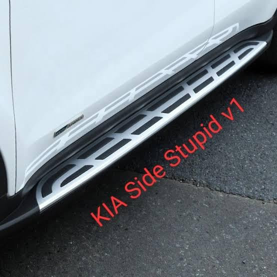 KIA Sportage RS Style Side Steps For 2020 2021
