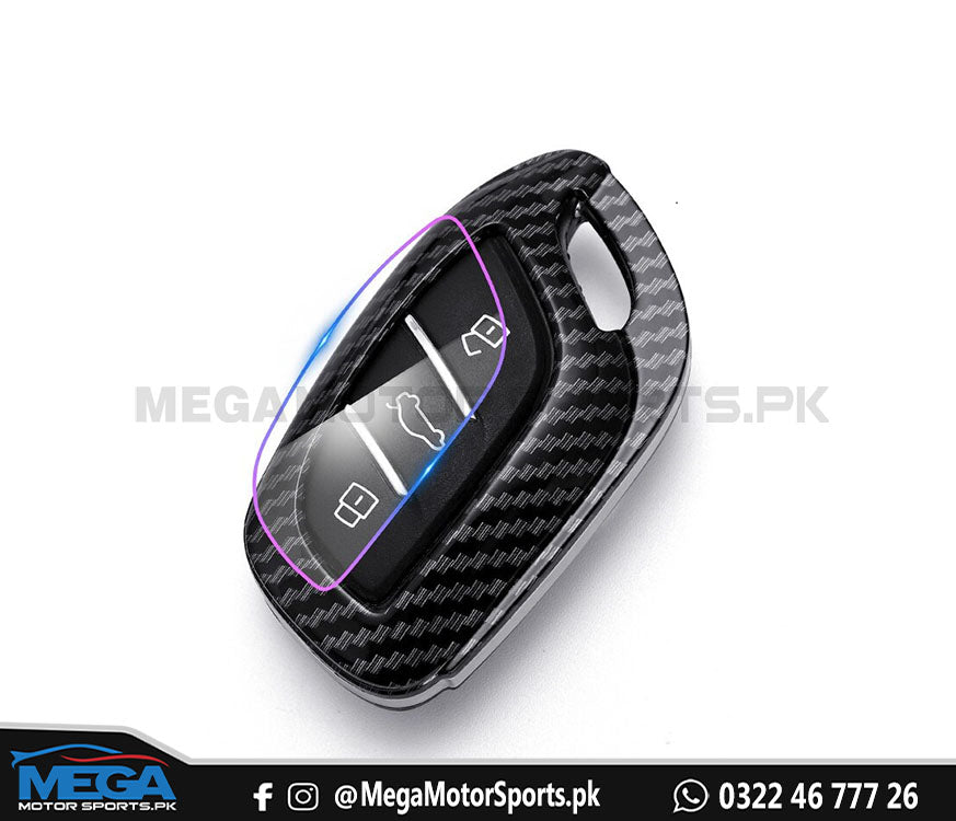 MG HS Carbon Fiber Key Fob For 2020 2021