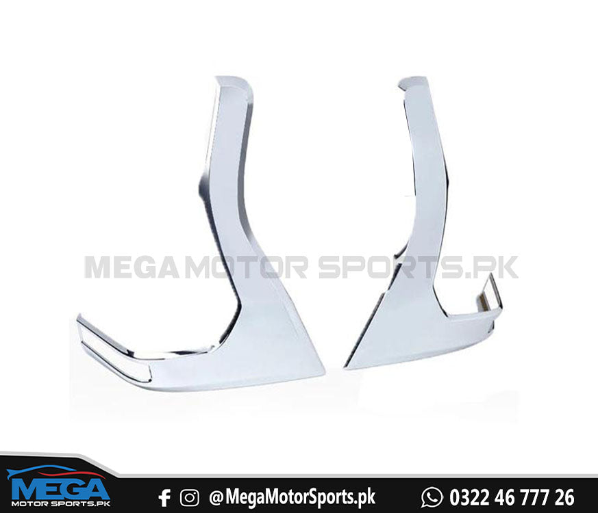 Toyota Prado Back lights Chrome Trims 2pc - Model 2009-2020