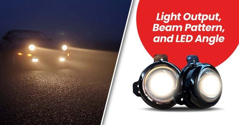 Projector Fog Lamp with High Beam Option
