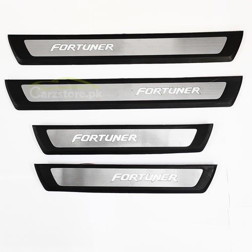 Toyota Fortuner LED Sill Plates / Skuff LED Panels For 2016 - 2021