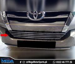 Toyota Fortuner Front Lower Chrome Grill Model  2016-2020