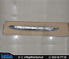 Hyundai Tucson Chrome Front Hood with Logo For 2021 2022