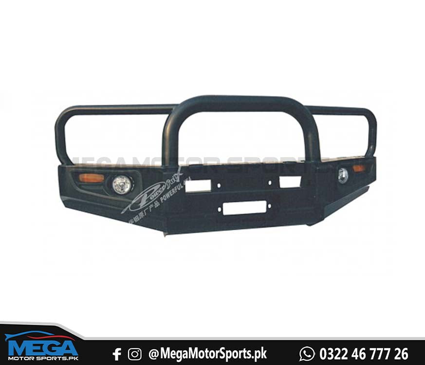 Toyota Prado fj120 Front Bumper / Bull Bar - Black For 2002 - 2008