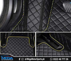 MG HS Black 7D Floor Mat For 2020 2021 2022 2023