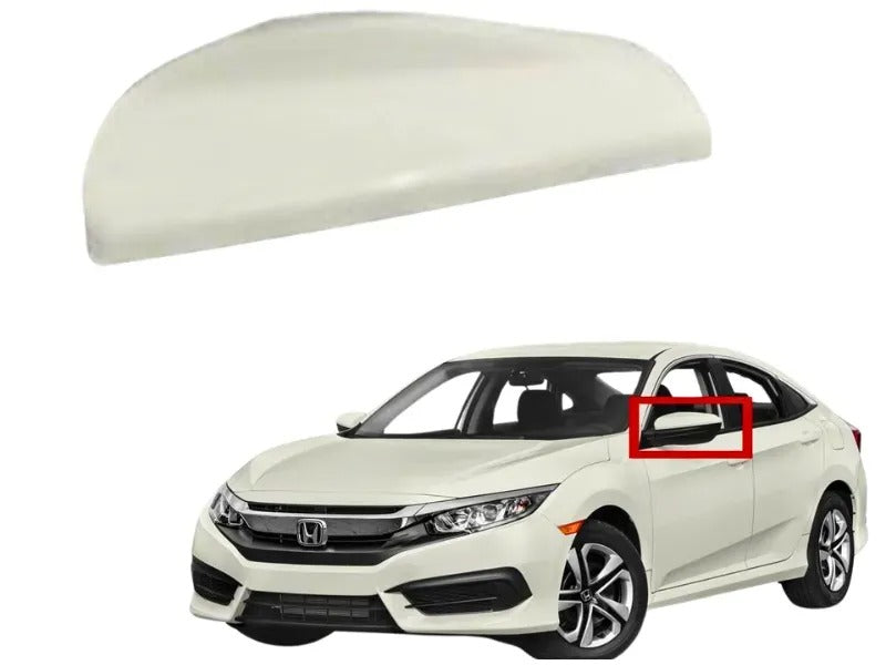 Honda Civic X Replacement Left Side Mirror Cover For 2016 - 2021
