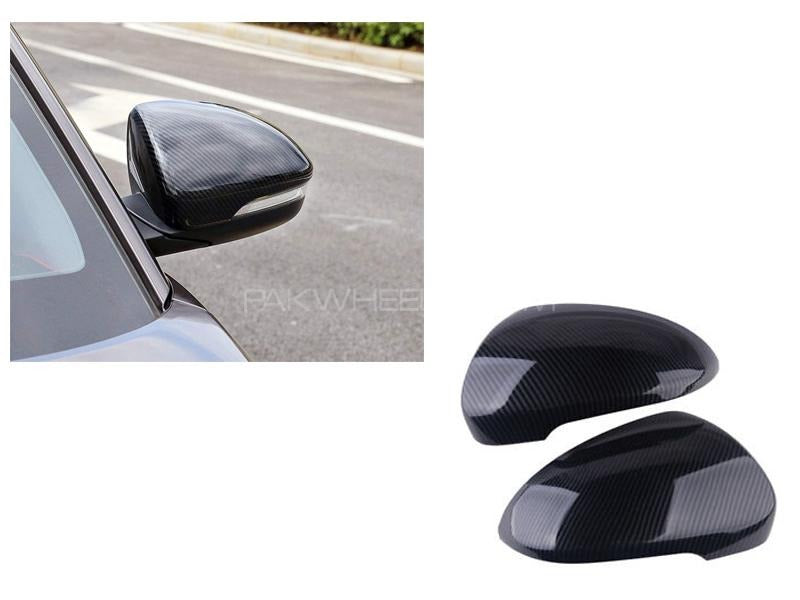 Hyundai Tucson Carbon Fiber Door Side Mirror Covers For 2020 2021 2022