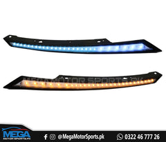 Honda Civic Running DRL Eye Brow Style 2016-2020