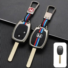 Honda Civic Reborn Metal Zinc Alloy Key Fob / Carbon Fiber Key Cover 2006 - 2011