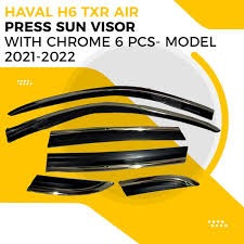 Haval H6 TXR Air Press / Sun Visor with Chrome For 2021 2022 2023