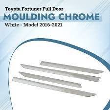 Toyota Fortuner Full Chrome Door Moulding - Model 2016-2020