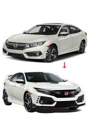Honda Civic X Type R V3 / SI V3 Body kit For 2016 - 2021