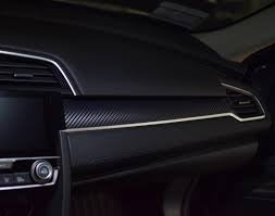 Honda Civic X Dashboard Carbon Fiber  Trim 2016+