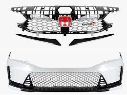 Honda Civic 11 Gen Type R Bumper V1 Front Drl 2022+