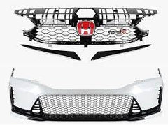 Honda Civic 11 Gen Type R Bumper V1 Front Drl 2022+