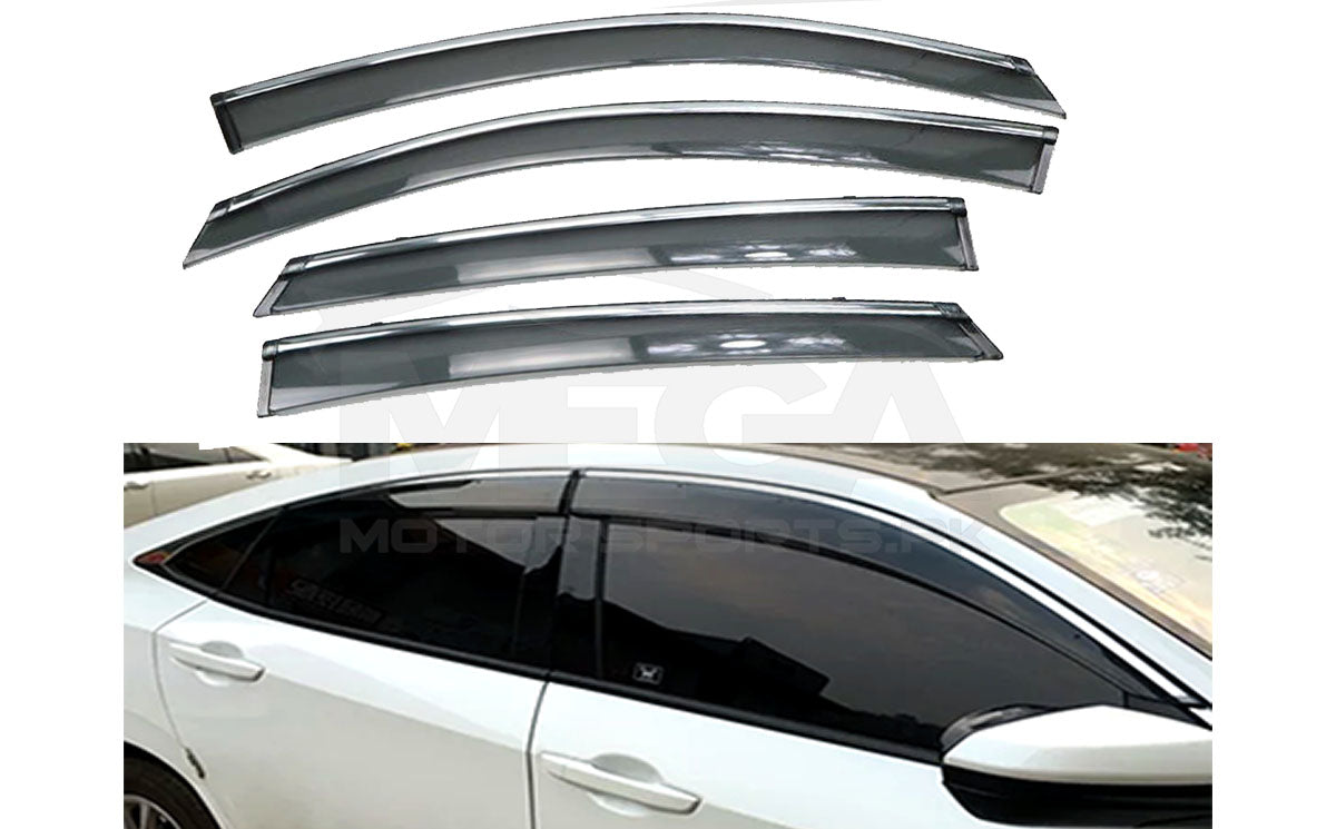 Civic X TXR Air Press With Chrome 2016 - 2021