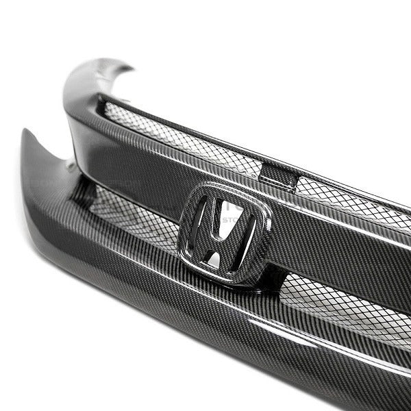 Honda Civic X Grill Carbon Fiber Trims 2016+