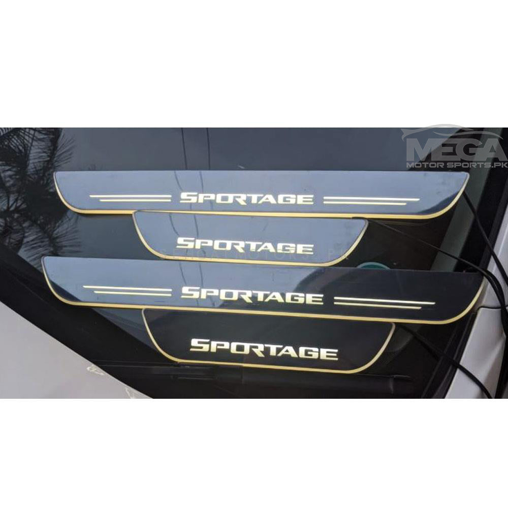 Kia Sportage Led Sill Plates / Skuff Plates For 2019 2020 2021