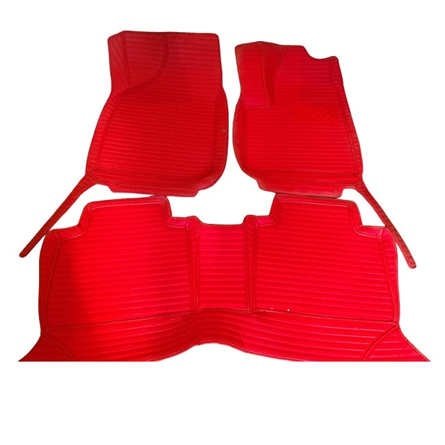MG HS 7D Red Floor Mats Horizontal For  2020 2021