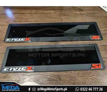 Civic X Number Plate SI / Type R / HONDA / PRL / RS