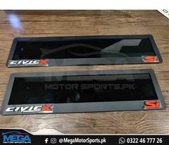 Civic X Number Plate SI / Type R / HONDA / PRL / RS