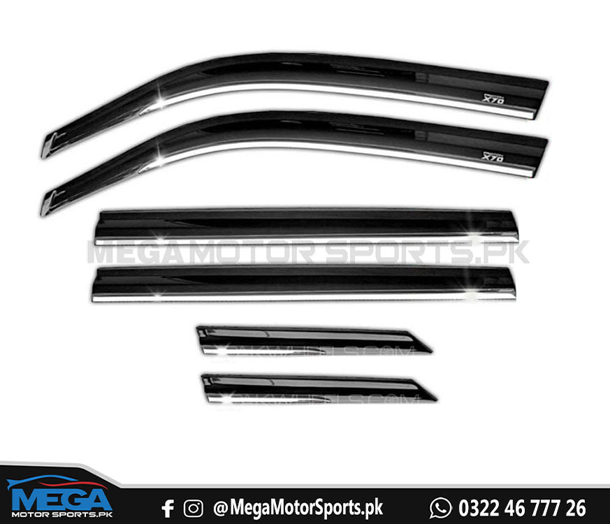 Proton X70 TXR Air Press with Chrome - 6 Pieces For 2022+