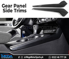 Honda Civic 2022 Carbon Fiber Gear Panel Side Trims For 11th Generation 2022 2023
