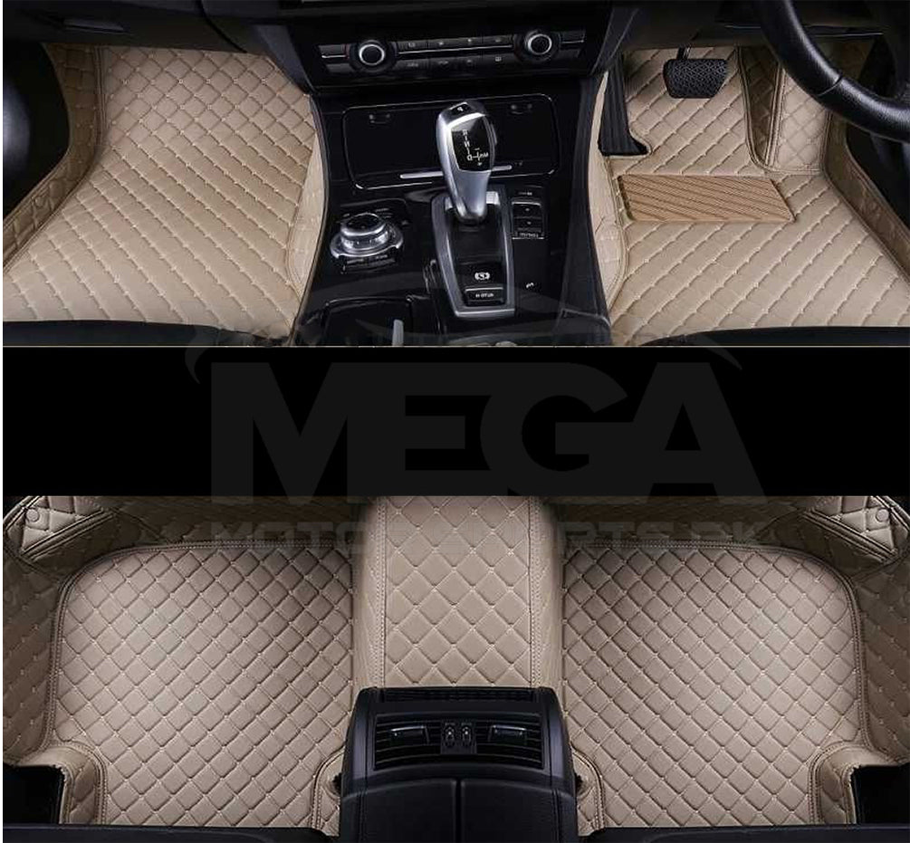 Honda BRV 7D Floor Matt Beige Color 2017 - 2020