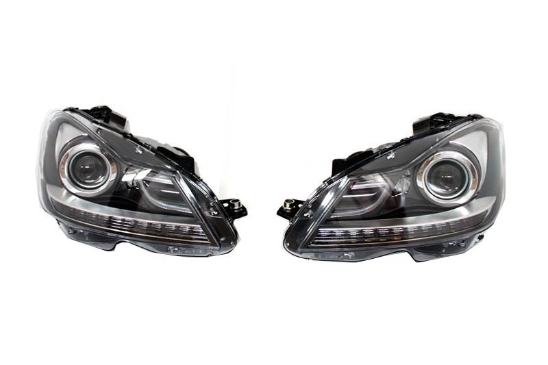 Mercedes C Class W204 Facelift Headlights 2012 - 2014