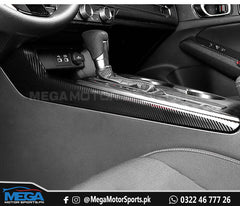Honda Civic 2022 Carbon Fiber Gear Panel Side Trims For 11th Generation 2022 2023