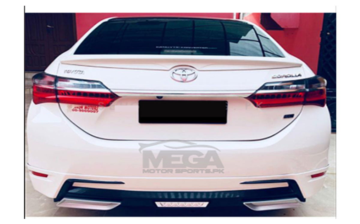 Toyota Corolla Sports Body Kit - Taiwan 4 Peices Plastic - Model 2017 - 2021