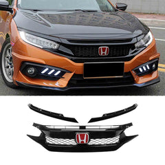 Honda Civic X JS Racing Style Sports Grill For Model 2016 - 2021