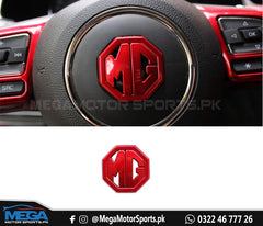 MG HS Red Steering Logo For 2020 2021