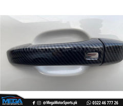 MG HS Carbon Fiber Door Handle Covers For 2020 2021