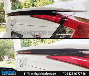 Honda Civic RS Spoiler OEM Style For Models 2016 - 2021