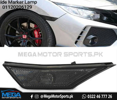 Honda Civic Smoke Fender Side Marker Indicator - Black