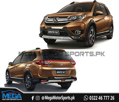 Honda BRV Front And Back Bumper Guard - Bodykit