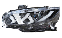 Honda Civic X  Lamborghini Style LED HeadLights Model 2016-2020