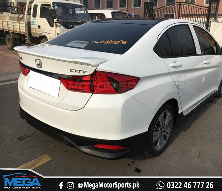 Honda City Trunk Lip Spoiler For 2021 2022 2023