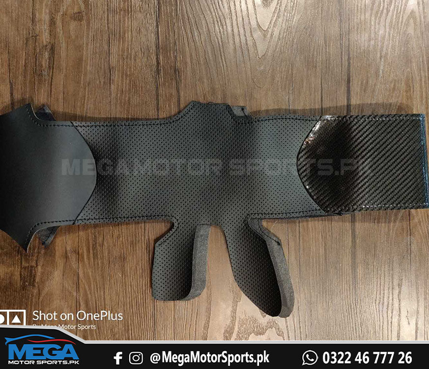 Toyota Corolla Carbon Fiber Steering Leather Cover