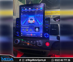 Honda Civic Reborn Tesla Style Lcd For 2006 - 2011